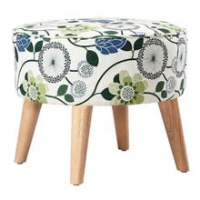Scandi Print Berfin Footstool
